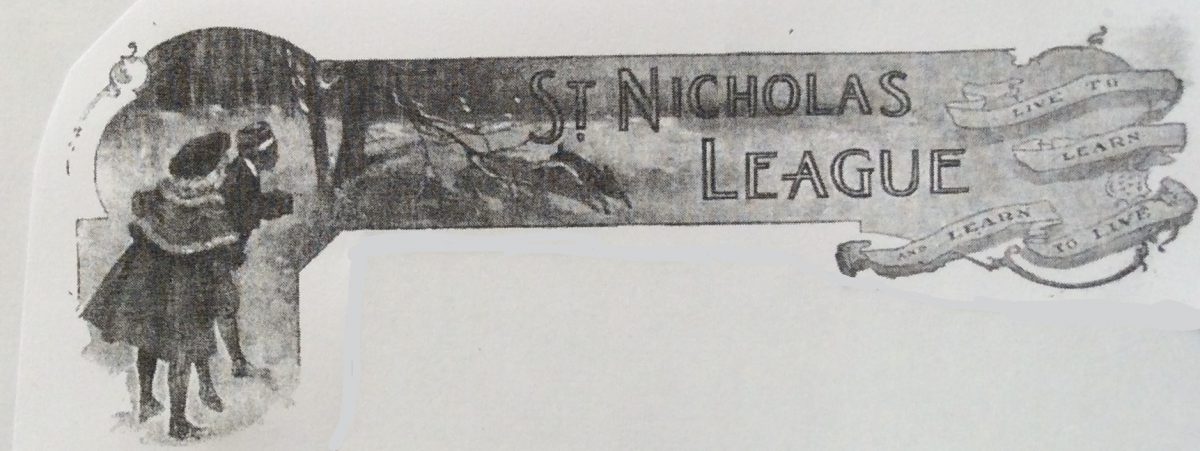 Banner, St. Nicholas League, St. Nicholas Magazine, 1918.