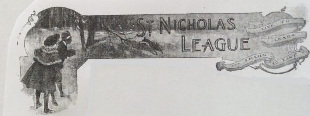 Banner, St. Nicholas League, St. Nicholas Magazine, 1918.