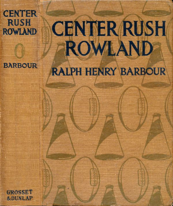 Cover of Center Rush Rowland, 1917.