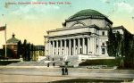 Postcard of Columbia University library, 1917.