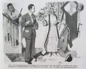 Illustration of story about Togo by Wallace Irving, Good Housekeeping, February 1918.