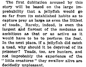 New York Times editorial discussing dubitation over a story the mayor told, March 1918.