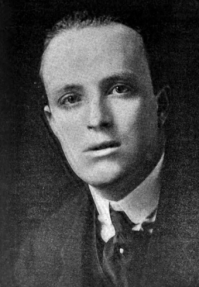 Novelist Hugo Walpole, 1915.