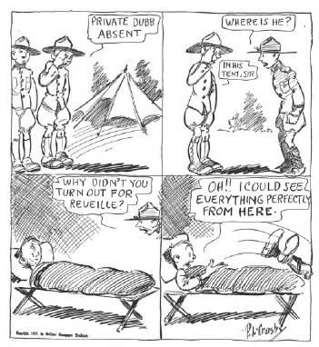 Rookie from the 13th Squad cartoon, Percy Crosby