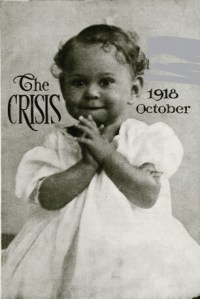 The Crisis October 1918 cover, photo of toddler