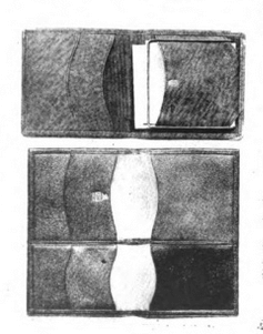 Three wallets, Vanity Fair, December 1918.