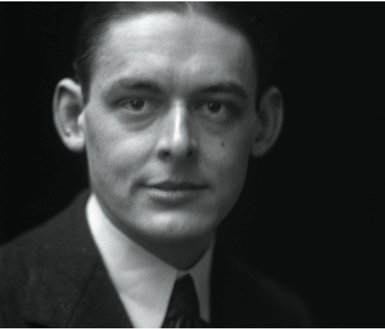 Portrait photograph of T.S. Eliot, 1919.