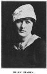 Photograph of illustrator Helen Dryden, 1914.