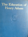 Cover, The Education of Henry Adams, first edition, 1918.