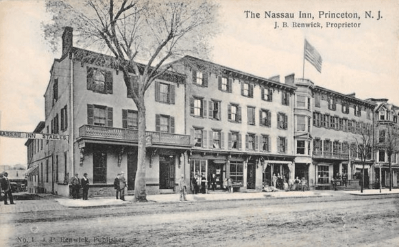 Postcard of Nassau Inn, ca. 1910.