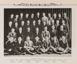 Princeton Bric-a-Brac photo wih F. Scott Fitzgerald