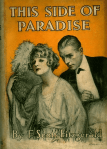Dust jacket, This Side of Paradise, first edition.