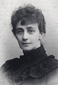 Portrait photograph of Sophie Elkan, ca. 1893.