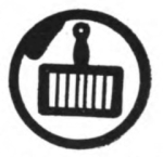 Cook Girl Scout badge, 1916, gridiron.