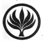 Invalid Cooking Girl Scout badge, 1916, palm leaf.