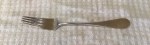 Silver fork.