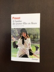 Cover of A L'ombre des jeunes filles en fleurs, Marcel Proust.