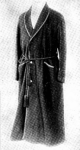 Vicuna bathrobe, Vanity Fair, December 1919.