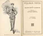 Title page and frontispiece of Full-Back Foster by Ralph Henry Barbour.