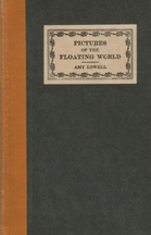 Cover, Pictures of the Floating World, Amy Lowell, 1919.