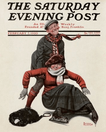 Norman Rockwell cover, Saturday Evening Post, February 7, 1920