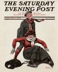 Norman Rockwell cover, Saturday Evening Post, February 7, 1920
