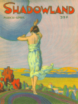 A.M. Hopfmuller Shadowland cover, March 1920.