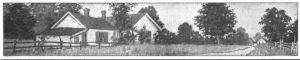 Photograph of house in country, Saturday Evening Post, May 1, 1920.