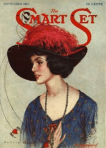 Smart Set cover, September 1919, woman in hat.