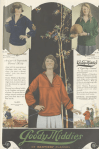 Goody Middies blouse ad, girls in athletic outfits, Ladies' Home Journal, 1920.