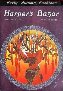 Erté Harper's Bazar cover, September 1920