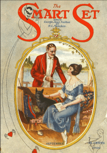 Smart Set cover, September 1920, Archie Gunn, man and woman on boat.