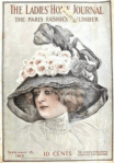 Ladies' Home Journal, September 15, 1910, woman in big hat.