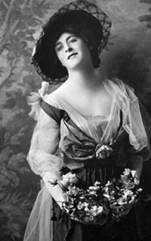 F. Scott Fitzgerald, Triangle Club production, Princeton, 1915.