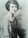 Neysa McMein portrait of Dorothy Parker, ca. 1922.