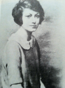 Neysa McMein portrait of Dorothy Parker, ca. 1922.