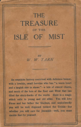 Cover, Treasure of the Isle of Mist, W.W. Tarn.