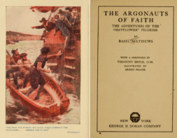 Title page and Frontispiece, Argonauts of Faith by Basil Matthews.