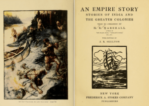 An Empire Story title page and frontispiece.