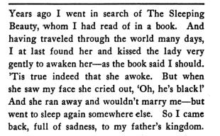 Excerpt from The Story of Dr. Dolittle, racist passage.