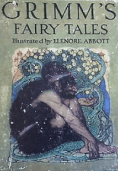 Cover, Grimm's Fairy Tales, Abbott, 1920.
