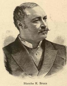 Drawing of Senator Blanche Bruce, The Brownies' Book, March 1920.