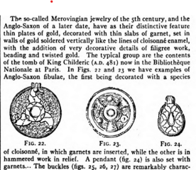 Excerpt from entry on Jewelry in 1911 Encyclopedia Britannica.