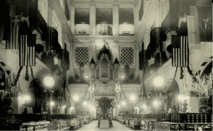 Interior of Wanamaker's store, 1920.